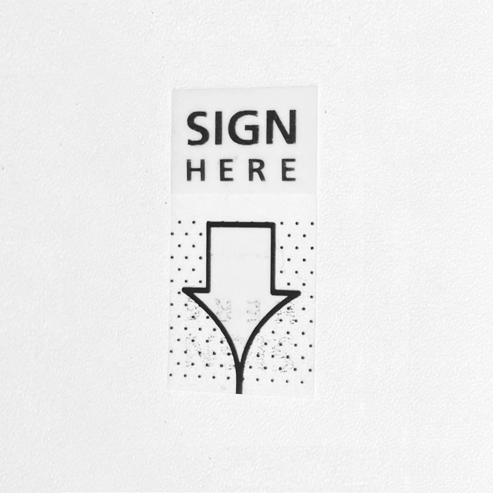 Sign Here..