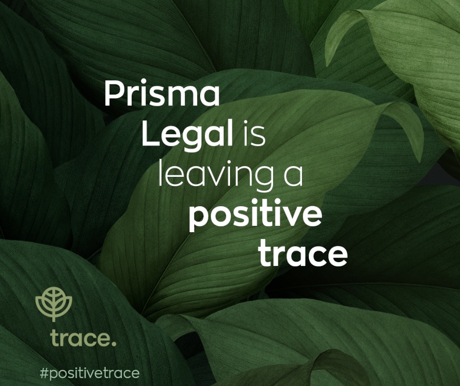 Prisma Legal is leaving a positive Trace